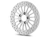 11.8in. Front Super Spoke SS2 Disc Rotor - Polished. Fits Dyna 2006-2017, Softail 2015up, Sportster 2014-2021 & Some Touring 2008-2023