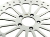 12.6in. Front Super Spoke SS2 Disc Rotor - Polished. Fits Touring 2024up with Custom Wheel and Hub Mounted 320mm Rotors