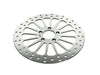 12.6in. Front Super Spoke SS2 Disc Rotor - Polished. Fits Touring 2024up with Custom Wheel and Hub Mounted 320mm Rotors