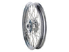 19in. x 2.15in. Front 40 Spoke Cross Laced Wheel - Chrome. Fits Narrow Glide Dyna 1991-1999, FXR 1984-1994 & Sportster 1984-1999.