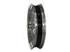 21in. x 3.5in. 40 Spoke Cross Laced Front Wheel - Chrome. Fits Softail Heritage 2011up, Deluxe 2011-2020, Slim 2012-2021 & Fatboy 2011-2017