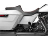 Predator 3, 2up Dual Seat with Red Double Diamond Lattice Stitch. Fits CVO Touring 2023up, Street Glide & Road Glide 2024up, Touring 2025up