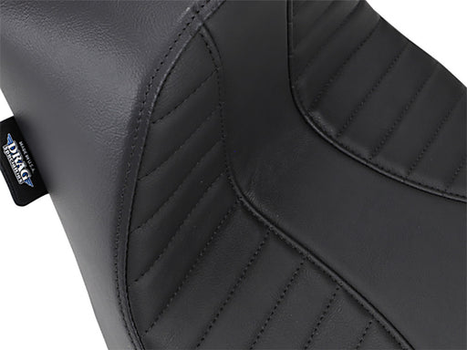 Ez Solo Seat with Black Scorpion Stitch. Fits Softail Deluxe 2018-2020, Slim 2018-2021, Standard 2020-2024 & Street Bob & Heritage Classic 2018up