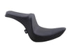 Predator 3 Dual Seat - Smooth Black. Fits Softail 2006-2017 with OEM 200 Rear Tyre