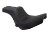 Predator 3 Dual Seat with Black Double Diamond Lattice Stitch. Fits Sport Glide & Low Rider 2018up, Low Rider S 2020up & Low Rider ST 2022up