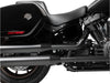 Performance Predator 2up Dual Seat - Smooth Black. Fits Sport Glide & Low Rider 2018up, Low Rider S 2020up & Low Rider ST 2022up