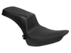 Performance Predator 2up Dual Seat - Smooth Black. Fits Softail 2000-2017 with 130 or 150 OEM Rear Tyre