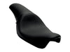 Predator Dual Seat - Smooth Black. Fits Dyna 1996-2003