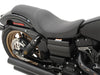 Predator Dual Seat - Smooth Black. Fits Dyna 2006-2017