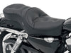 Low Profile Dual Touring Seat with Pillow Stitch. Fits Sportster 2004-2021