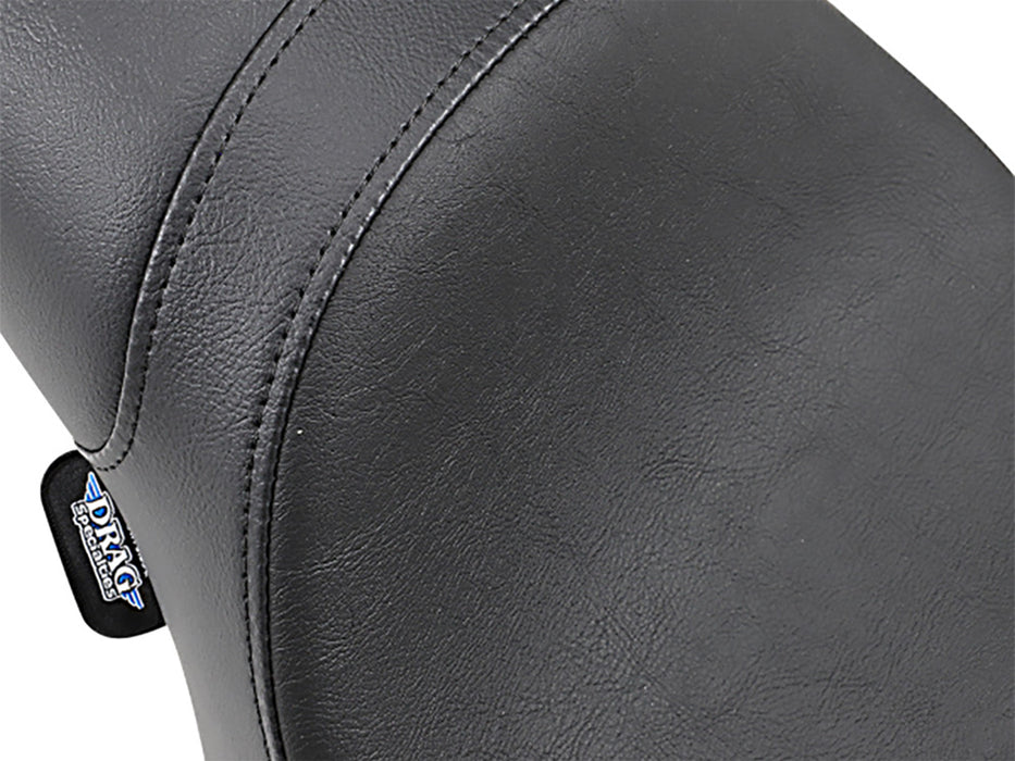 Predator Dual Seat - Smooth Black. Fits Sportster 2004-2021