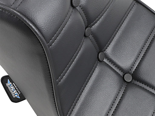 Mini King & Queen Dual Seat. Fits Big Twin 1964-1984