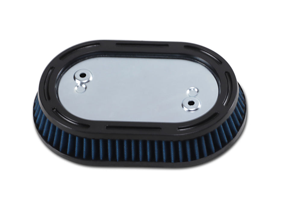 Premium Washable Air Filter Element. Fits Milwaukee-Eight 2017-2024 with Ventilator/Oval Air Cleaner