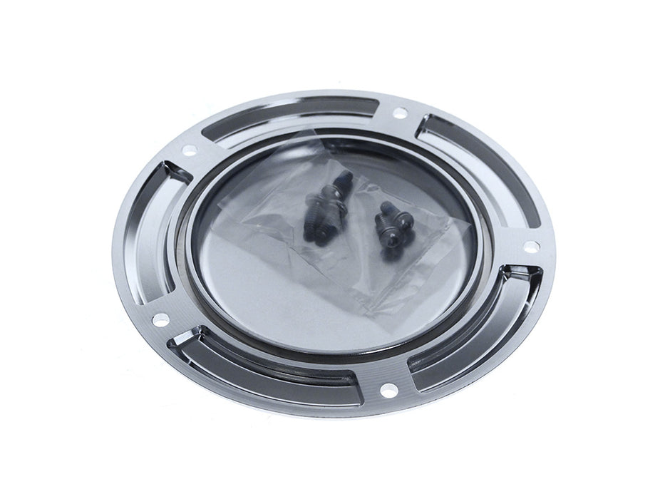 Derby Cover - Chrome. Fits Touring 2016up
