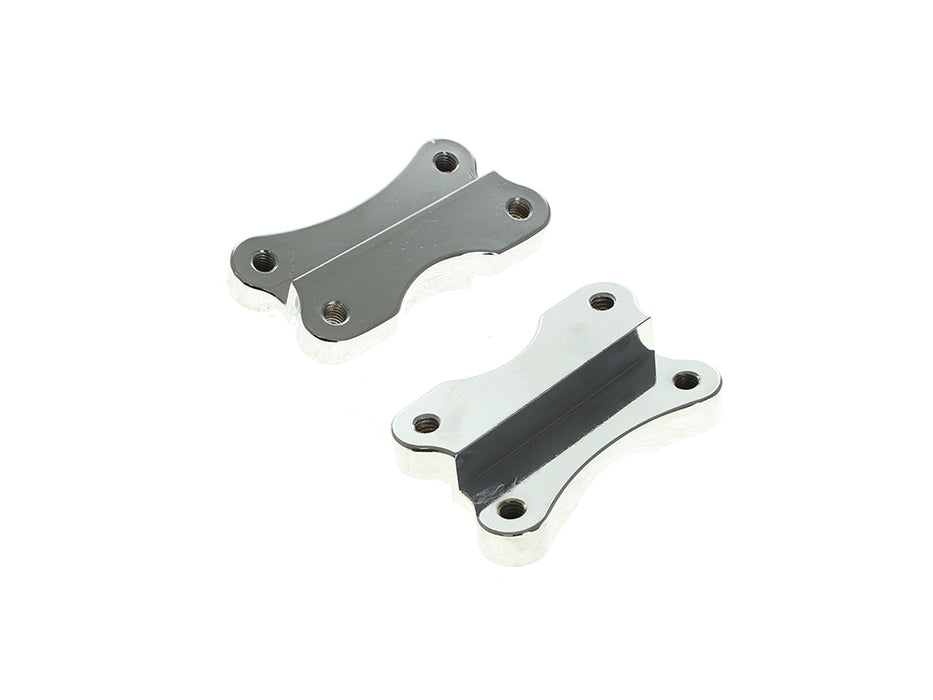 Fender Spacer Kit - Chrome. Fits FL Softail 1986-2017 with 21in. Wheel & OEM Fender