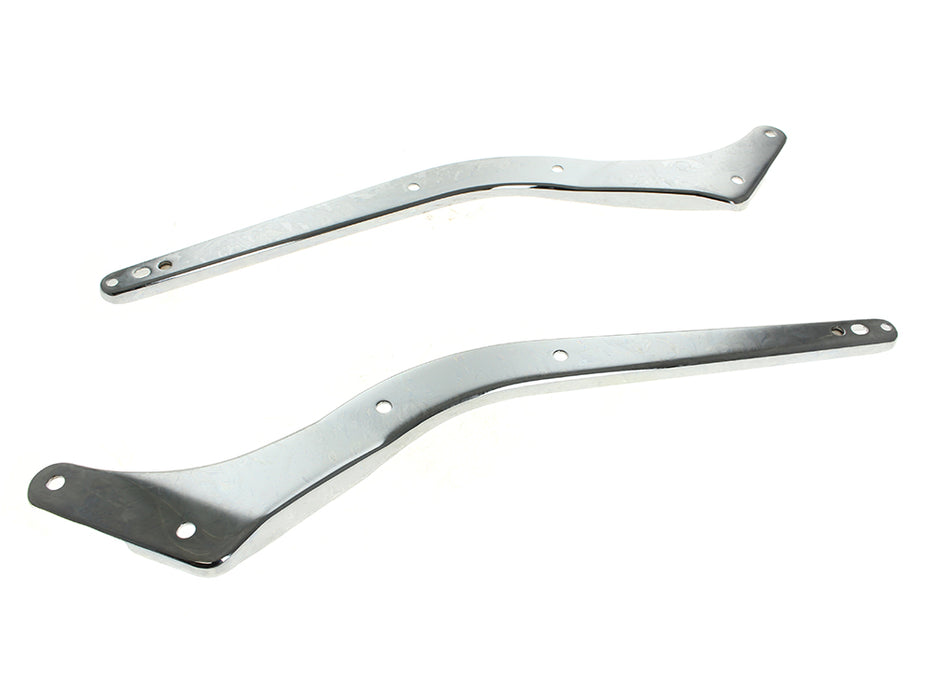 Rear Fender Struts - Chrome. Fits Softail 2008-2017 with 200 Rear Tyre