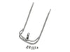 Rear Fender Rail Trim - Chrome. Fits FL Softail 2000-2017