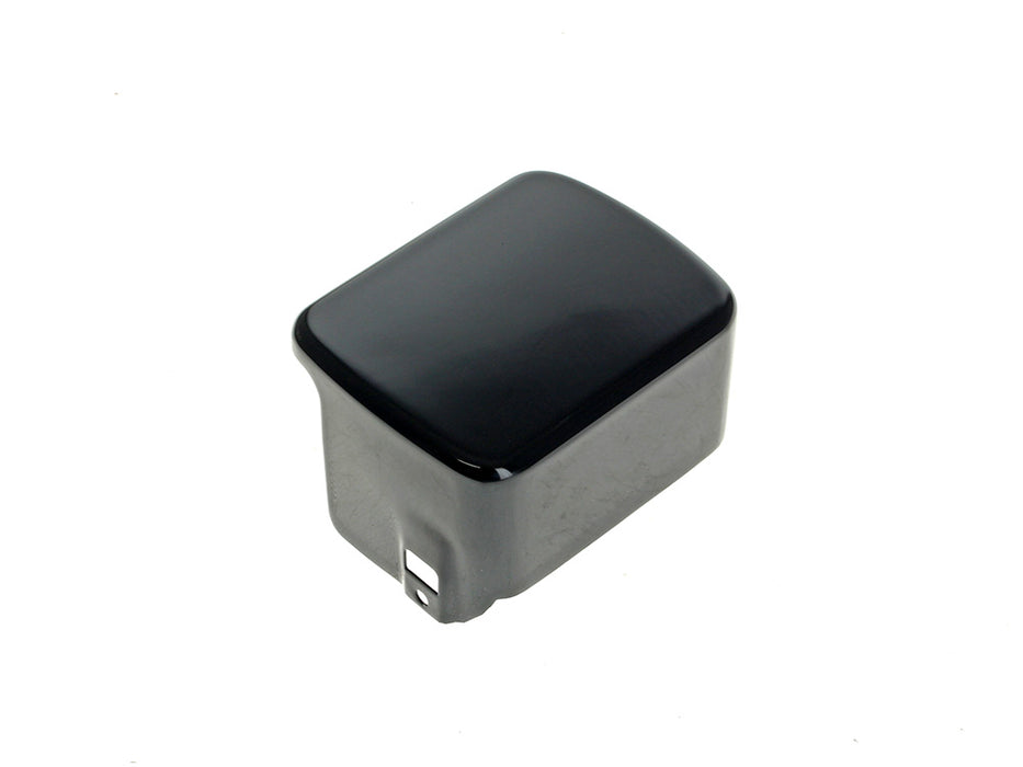 Coil Cover - Black. Fits Carbureted Softail Models 2000-2006