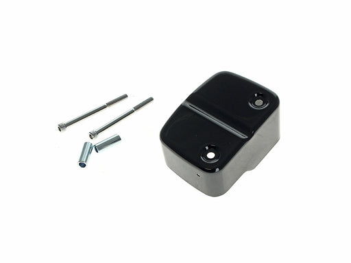 Coil Cover - Black. Fits Carbureted Dyna Models 1999-2005