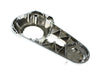 Outer Primary Cover with Running Board Lugs - Chrome. Fits 4Spd FLH 1970-1984