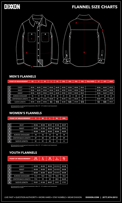 DIXXON Men's Dingo Flannel