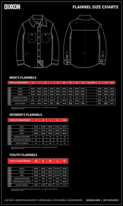 DIXXON Men's Rebel Flannel