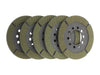 Kevlar Friction Plate Kit. Fits 4Spd Big Twin 1941-1984.