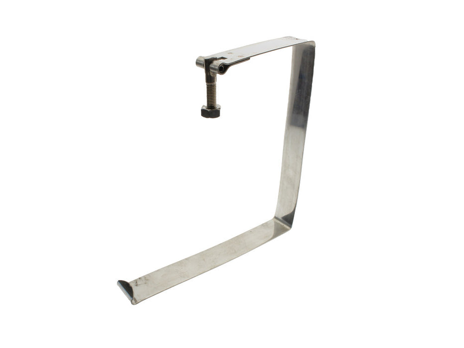 Battery Strap - Stainless. Fits FX & Sportster 1970-1978.