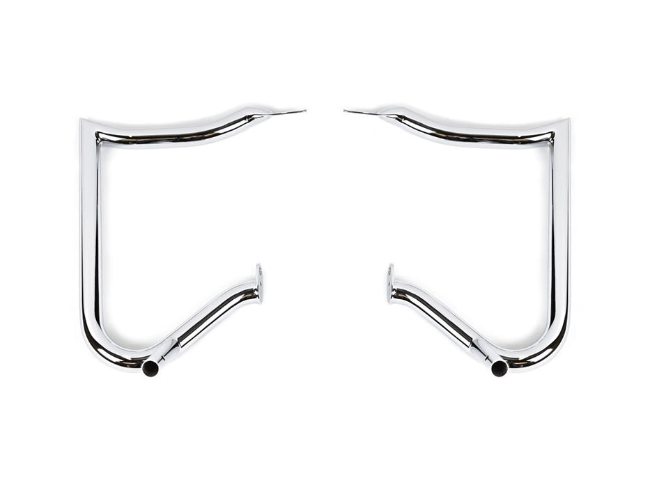 Anarchy Rear Crashbars - Chrome. Fits Touring 1997-2023.