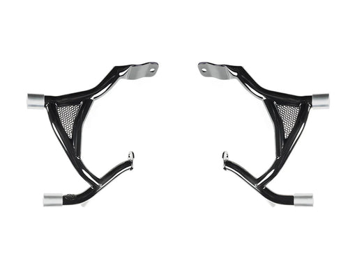 Road Warrior Rear Crashbars - Gloss Black. Fits Touring 2024up