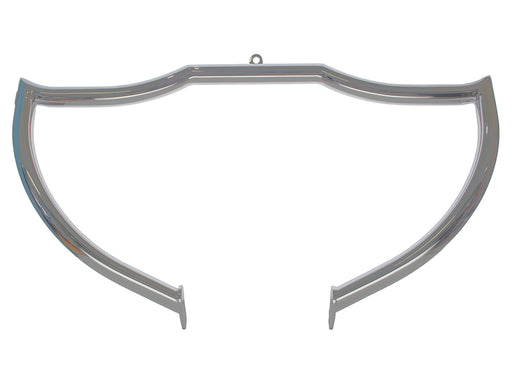 Shield Front Crashbar - Chrome. Fits Touring 1997-2023.