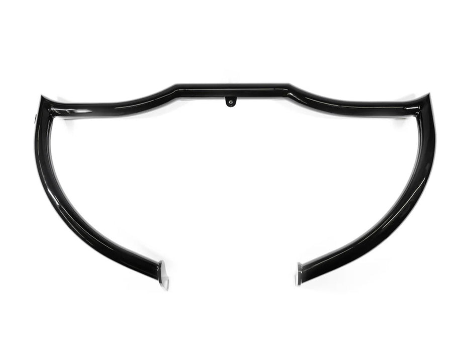Shield Front Crashbar - Gloss Black. Fits Softail 2018up.