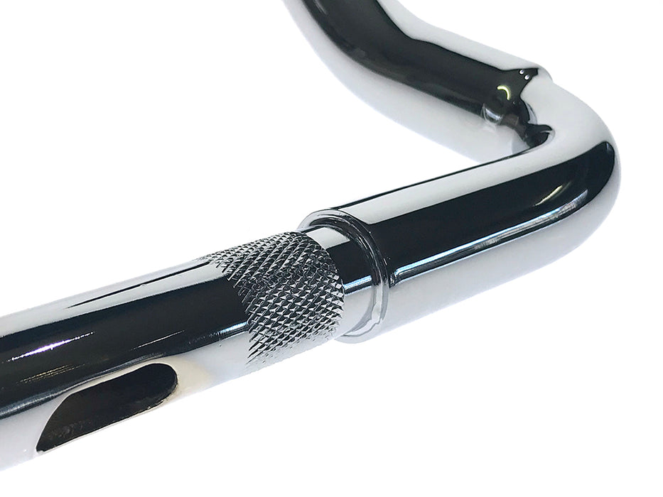 14in. x 1-1/2in. Assault Handlebar - Chrome. Fits Ultra Models 1996-2024 and Street Glide 1996-2023