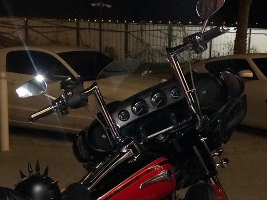 16in. x 1-1/2in. Assault Handlebar - Chrome. Fits Ultra Models 1996-2024 and Street Glide 1996-2023