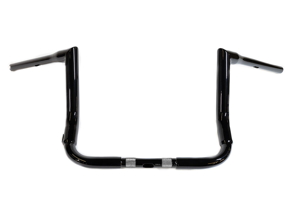 12in. x 1-1/2in. STS Miter Handlebar - Gloss Black. Fits Ultra Models 1996-2024 and Street Glide 1996-2023