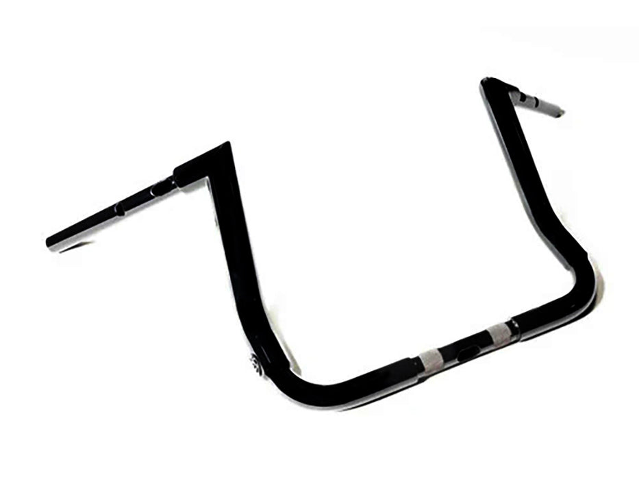 12in. x 1-1/2in. Delta Series Handlebar - Gloss Black. Fits CVO Street Glide 2023up & Street Glide 2024up