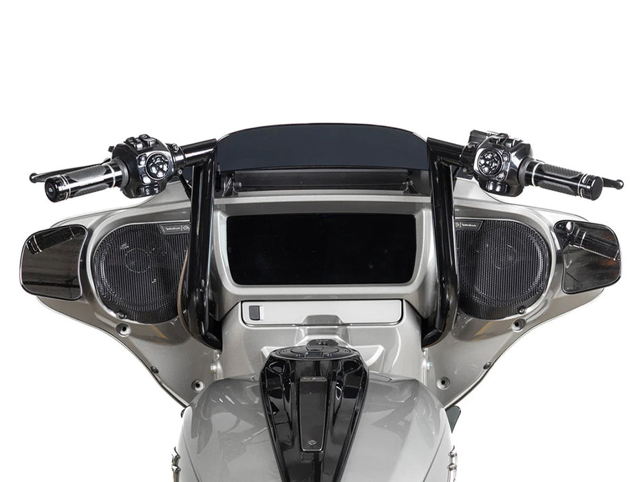 14in. x 1-1/2in. Delta Series Handlebar - Gloss Black. Fits CVO Street Glide 2023up & Street Glide 2024up