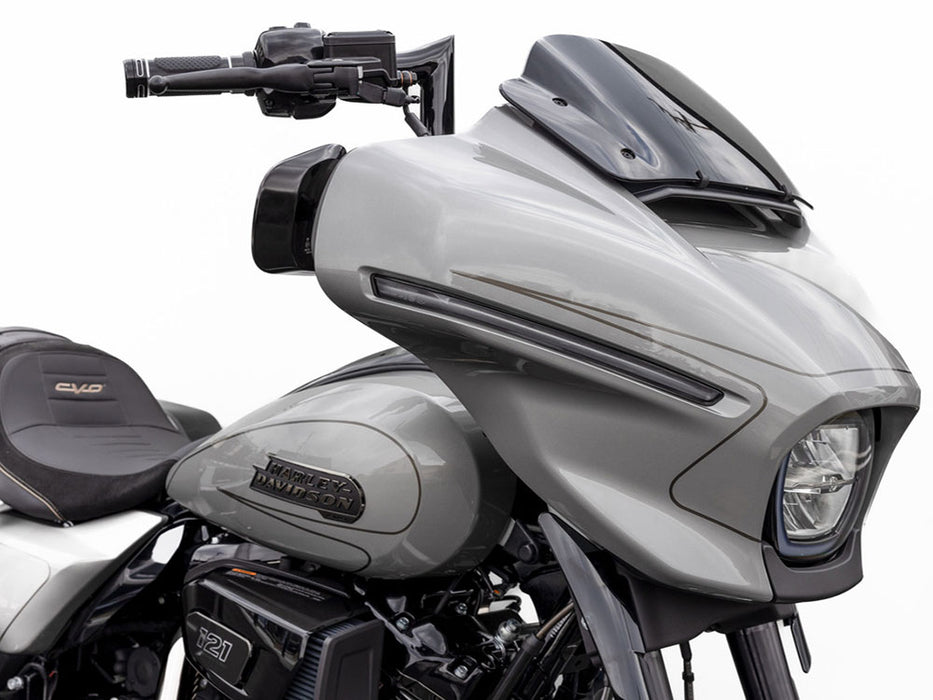 14in. x 1-1/2in. S Series Handlebar - Gloss Black. Fits CVO Street Glide 2023up & Street Glide 2024up