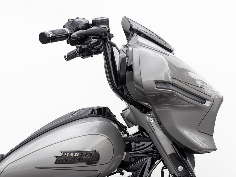 14in. x 1-1/2in. S Series Handlebar - Chrome. Fits CVO Street Glide 2023up & Street Glide 2024up