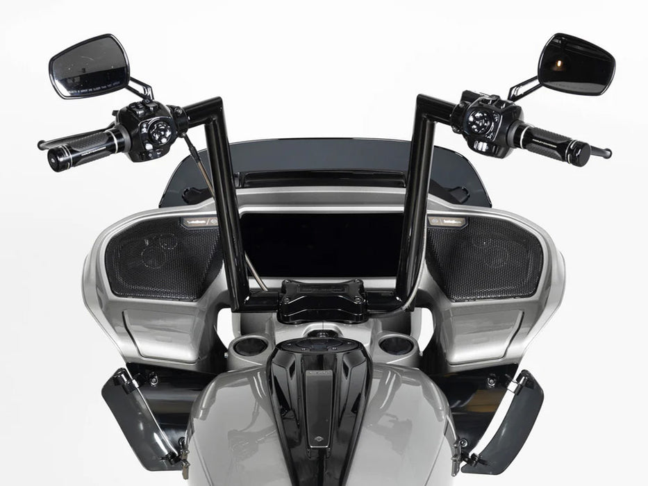 12in. x 1-1/2in. Throttle Series Handlebar - Gloss Black. Fits CVO Road Glide 2023up & Road Glide 2024up