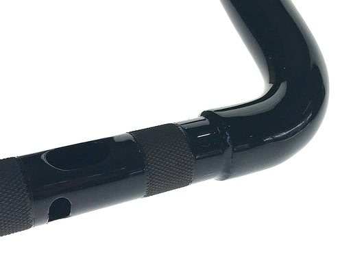 12in. x 1-1/2in. Legacy Rivera Handlebar - Gloss Black. Fits Road Glide 2015-2023