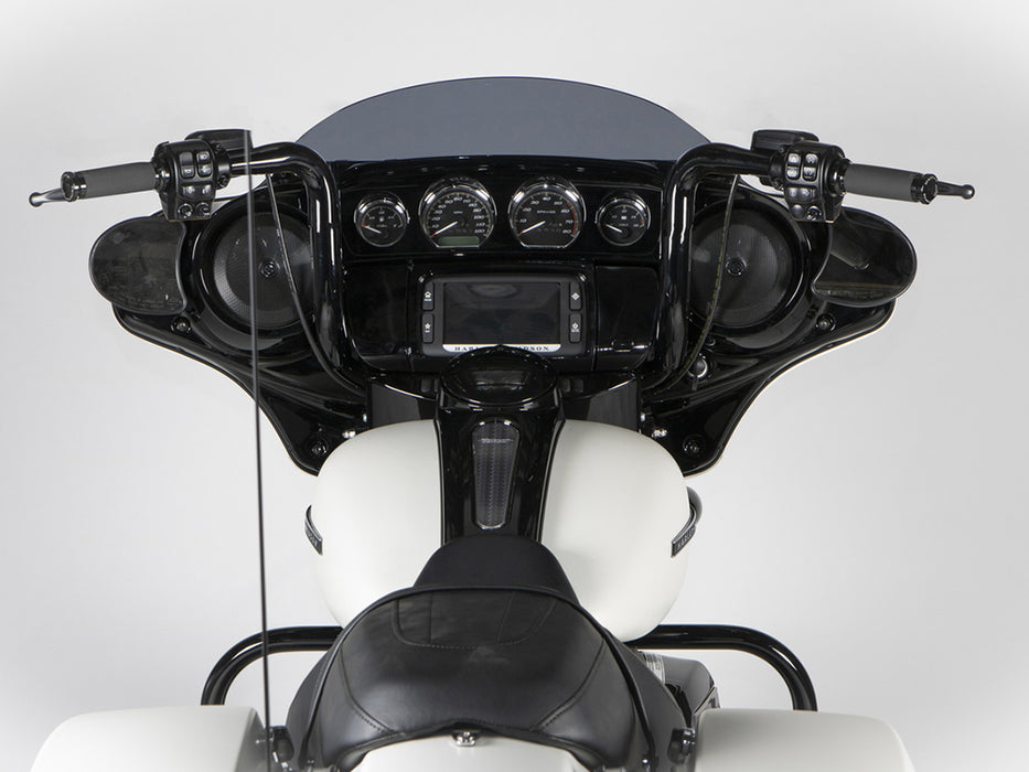 12in. x 1-1/2in. GT Pico Handlebar - Gloss Black. Fits Ultra Models 1996-2024 and Street Glide 1996-2023
