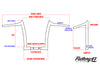 14in. x 1-1/2in. GT Pico Handlebar - Gloss Black. Fits Ultra Models 1996-2024 and Street Glide 1996-2023