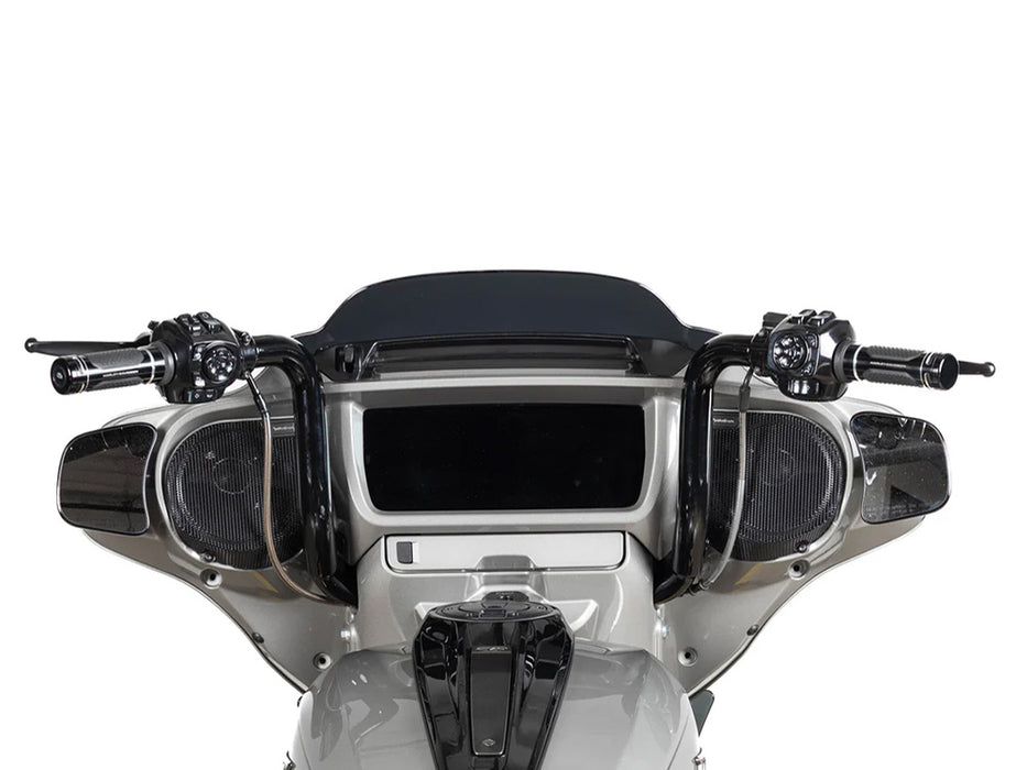 12in. x 1-1/2in. Eagle Series Handlebar - Gloss Black. Fits CVO Street Glide 2023up & Street Glide 2024up