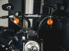 12in. x 1-1/4in. MX47 Straight T-Bar Handlebar - Gloss Black.
