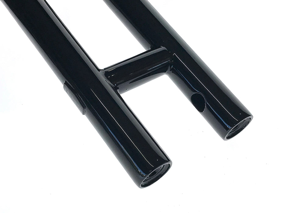 14in. x 1-1/4in. Cali Pullback T-Bar Handlebar - Gloss Black.