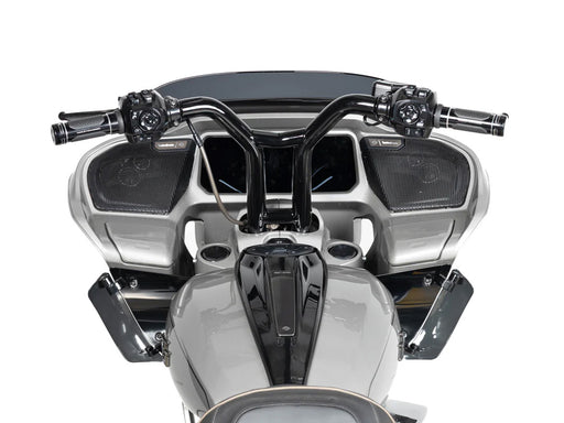 14in. x 1-1/2in. Factory Racing Straight T-Bar Handlebar - Gloss Black. Fits CVO Road Glide 2023up & Road Glide 2024up