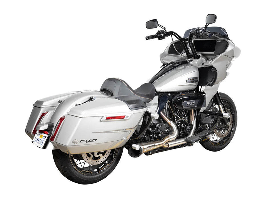14in. x 1-1/2in. Factory Racing Straight T-Bar Handlebar - Gloss Black. Fits CVO Road Glide 2023up & Road Glide 2024up