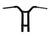16in. x 1-1/2in. Factory Racing Straight T-Bar Handlebar - Gloss Black. Fits CVO Road Glide 2023up & Road Glide 2024up
