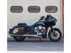 Grand Prix 4in. Slip-On Mufflers - Chrome. Fits Indian Big Twin 2014up with Hard Saddle Bags.